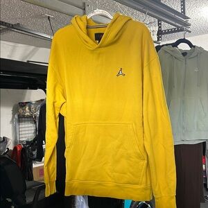 EUC Jordan Bright Yellow hoodie